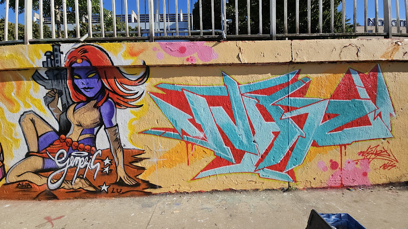 Graffiti wall Vincent Gâche
