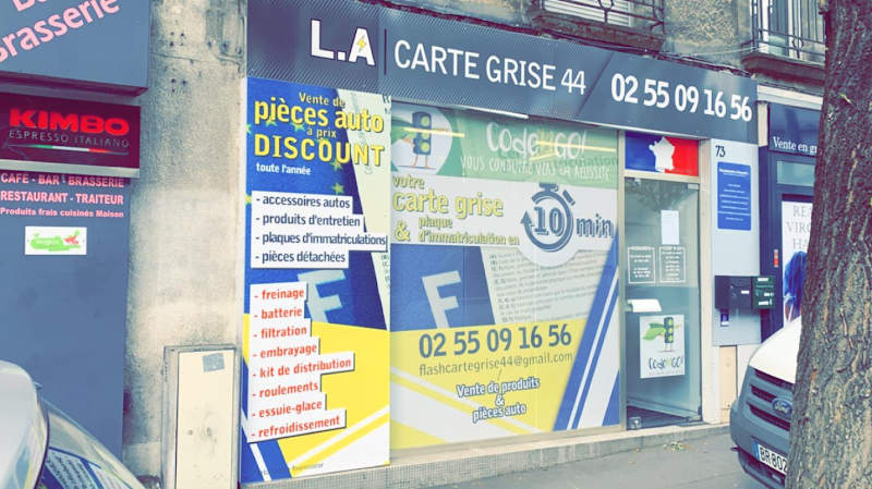 Agence d&rsquo;immatriculation automobile Nantes