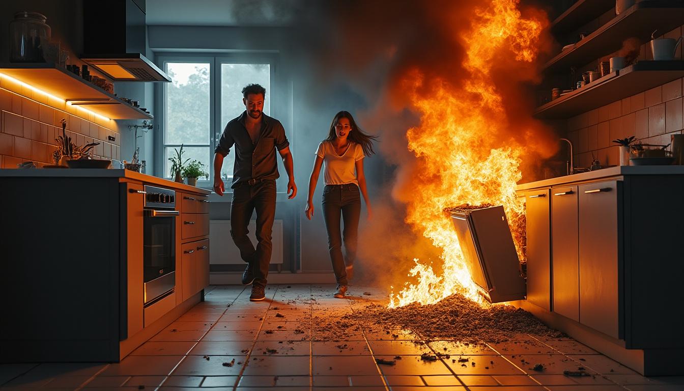 un incendie de lave-vaisselle survenu à nantes a nécessité l’évacuation et le relogement de quatre occupants. aucun blessé n’est à déplorer, mais l’intervention rapide des pompiers a permis de limiter les dégâts.